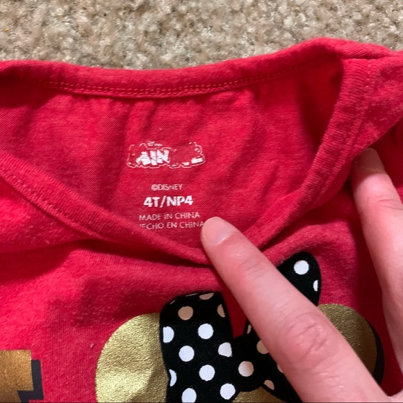 Little girls pink+red outfit bundle, size 4 - Picture 5 of 7